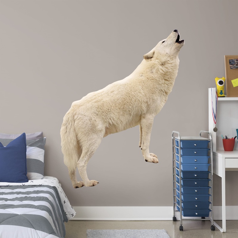Howling Wolf – Removable Vinyl Decal