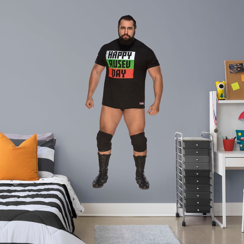 Rusev – RealBig Collection – Official WWE – Reusable Vinyl Wall Decals
