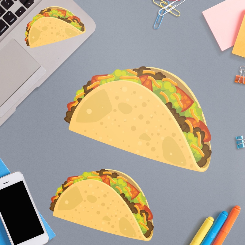Taco: Illustrated Collection – Removable Vinyl Decals