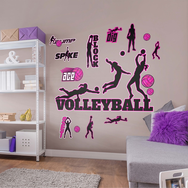 Volleyball: Collection – Removable Vinyl Decal