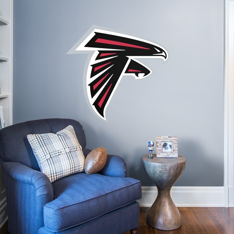 Atlanta Falcons – RealBig Logo Collection – Official NFL – Reusable Vinyl Wall Decals #1