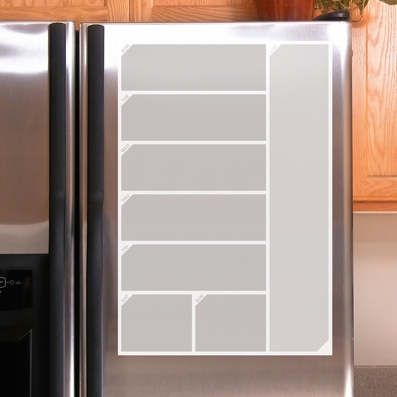 Grocery List – Removable Dry Erase Vinyl Decal