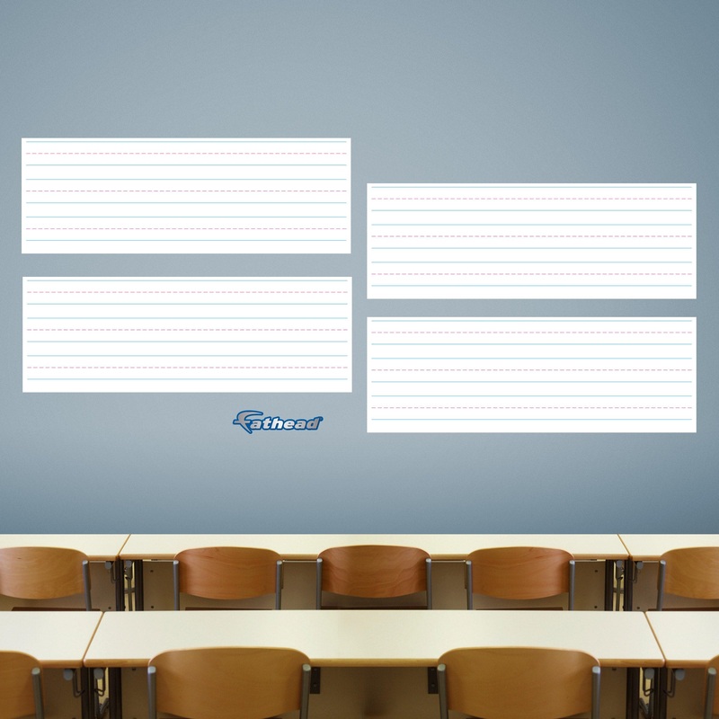 Handwriting Guide – Removable Dry Erase Vinyl Decal