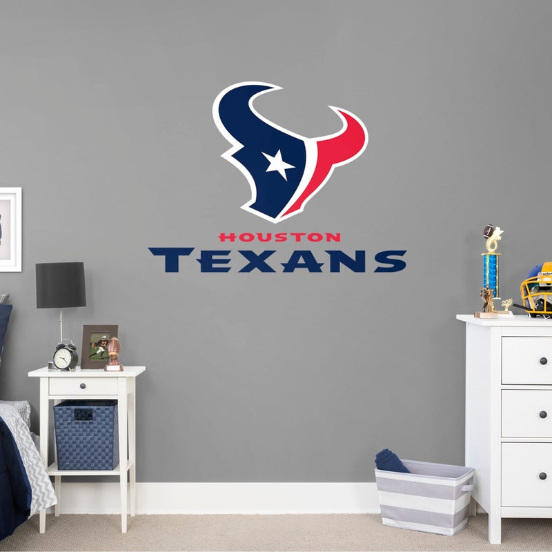 Houston Texans – Logo – Official NFL – Reusable Vinyl Transfer Decal