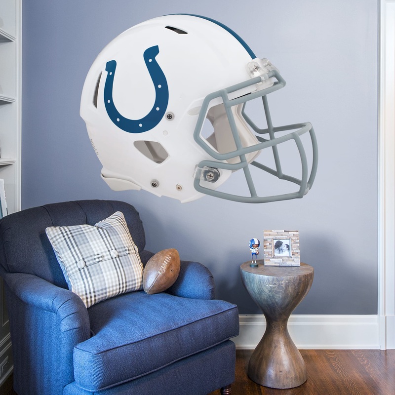 Indianapolis Colts – RealBig Helmet Collection – Official NFL – Reusable Vinyl Wall Decals #1