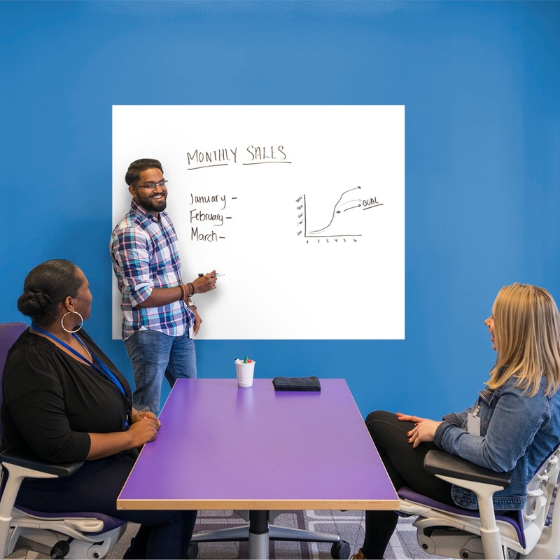 Whiteboard: Giant – Removable Dry Erase Vinyl Decal