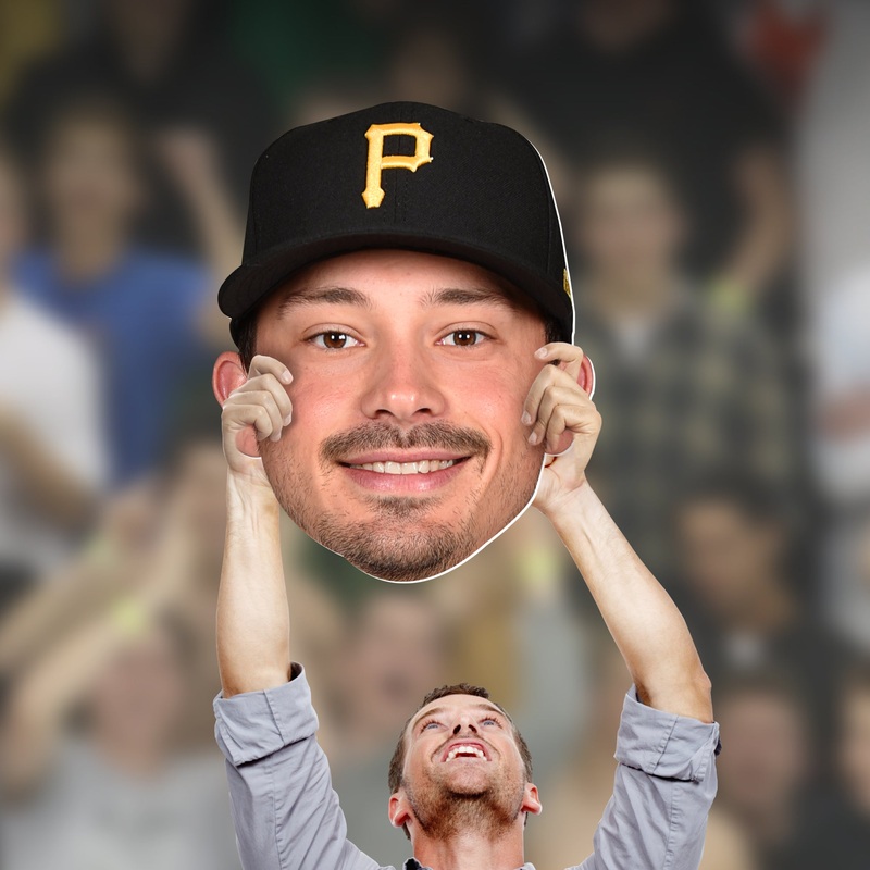 Bryan Reynolds – Big Head – Official MLB – Pittsburgh Pirates – Foam Core Cutout