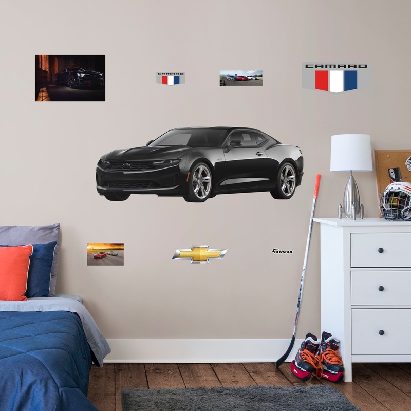 Chevrolet Black Camaro: Officially Licensed GM Removable Wall Decal