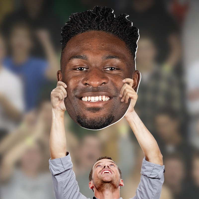 D.K. Metcalf – Big Head – Official NFL – Pittsburgh Steelers – Foam Core Cutout