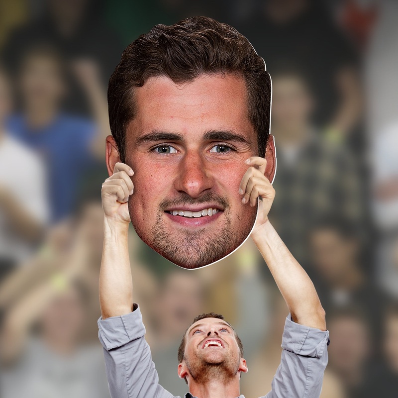 Dylan Larkin – Big Head – Official NHL – Detroit Red Wings – Foam Core Cutout