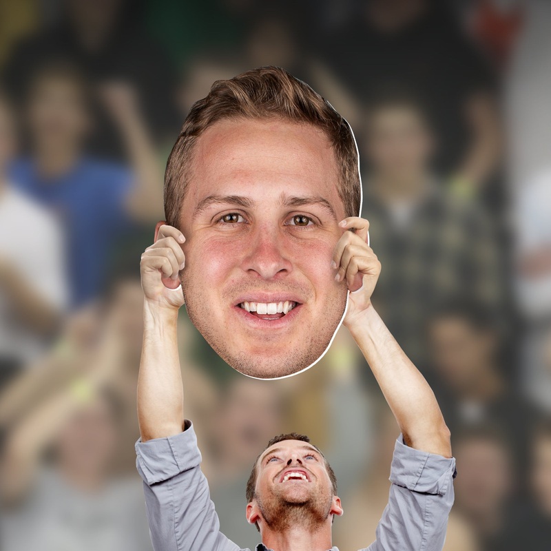 Jared Goff – Big Head – Official NFL – Detroit Lions – Foam Core Cutout