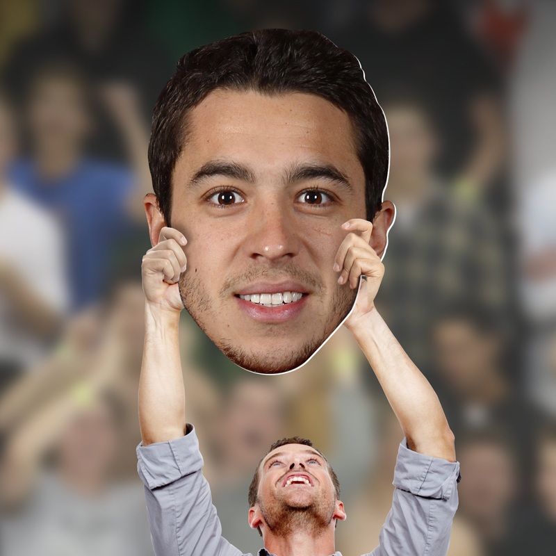 Johnny Gaudreau – Big Head – Official NHL – Columbus Blue Jackets – Foam Core Cutout
