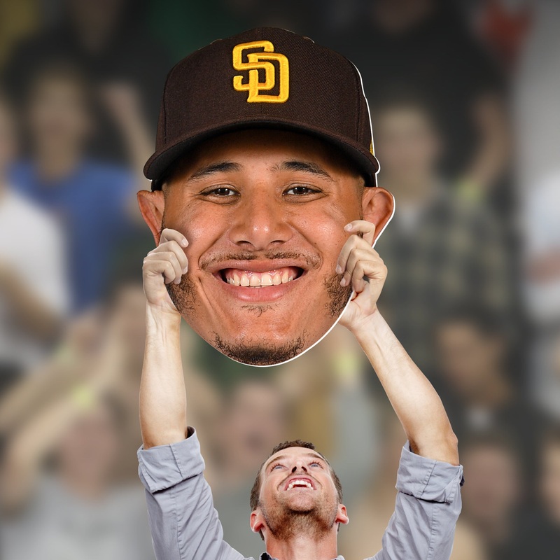 Manny Machado – Big Head – Official MLB – San Diego Padres – Foam Core Cutout