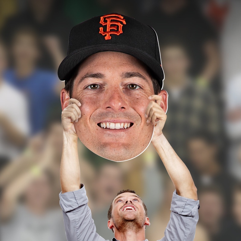 Mike Yastrzemski – Big Head – Official MLB – San Francisco Giants – Foam Core Cutout