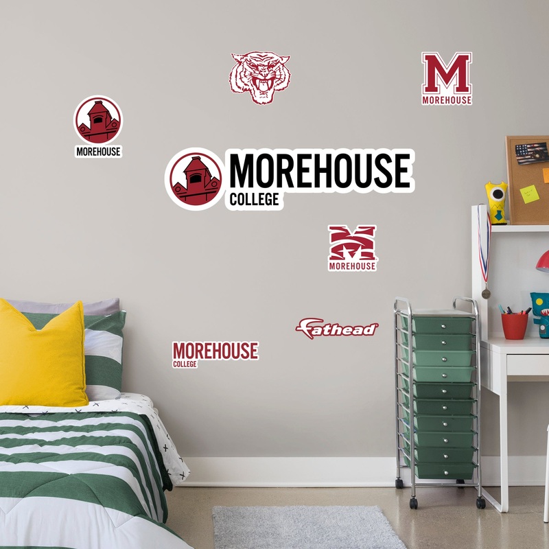 Morehouse College – RealBig Logo Collection – Official NCAA – Reusable Vinyl Wall Decals #1