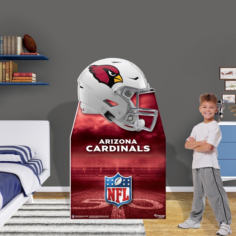 Arizona Cardinals Helmet – Life-Size Stand Out – Official NFL – Foam Core Cutout