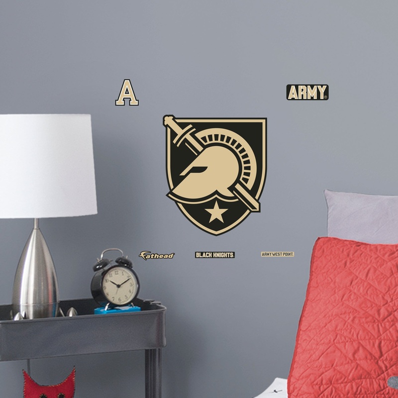 Army Black Knights – RealBig Logo Collection – Official NCAA – Reusable Vinyl Wall Decals #1