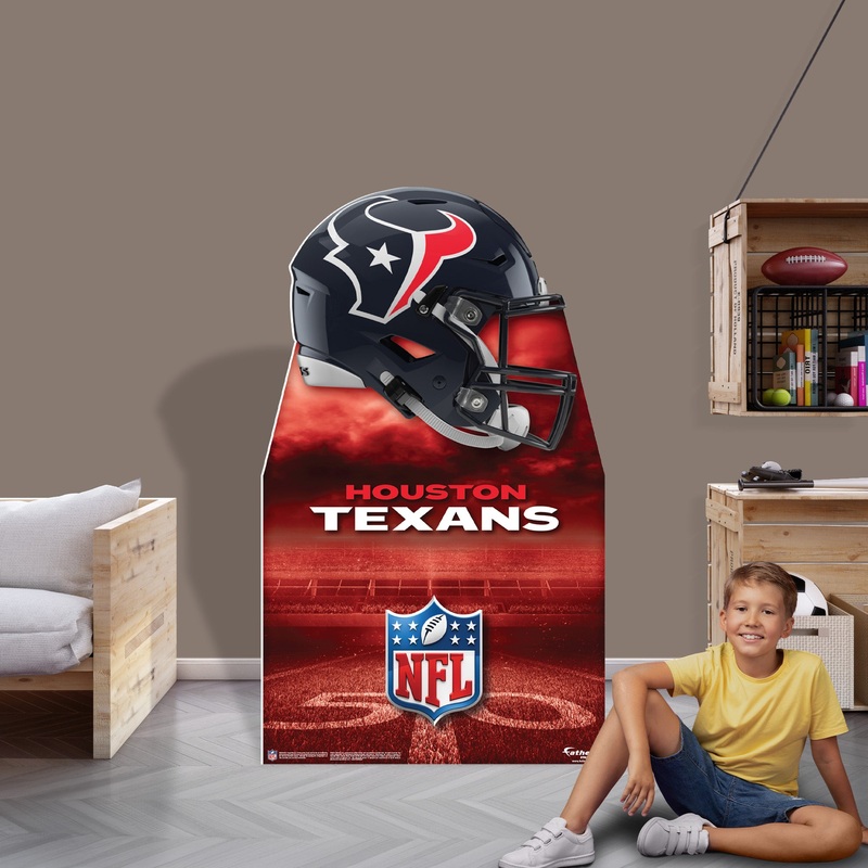 Houston Texans Helmet – Life-Size Stand Out – Official NFL – Foam Core Cutout