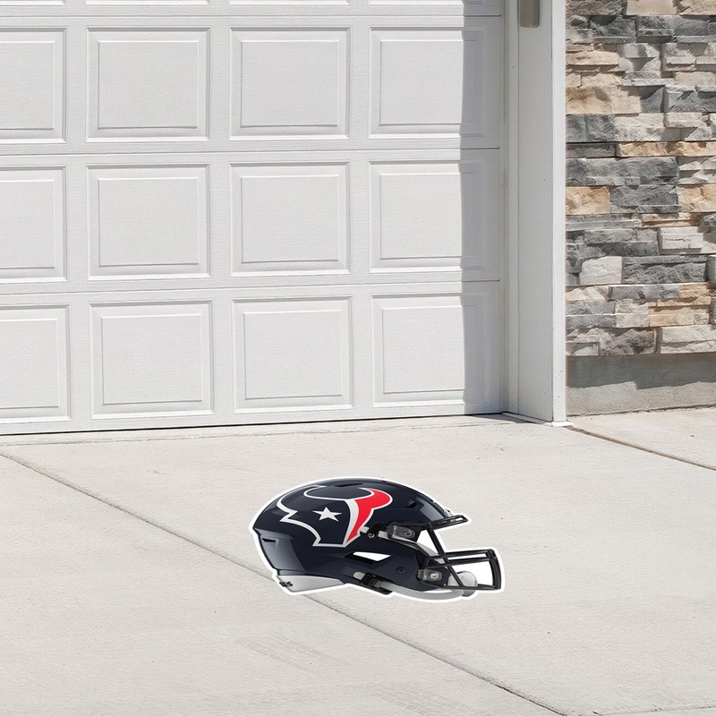 Houston Texans – Helmet – Outdoor Floor Decal – Official NFL – Scratch Resistant Alumigraphics Grip