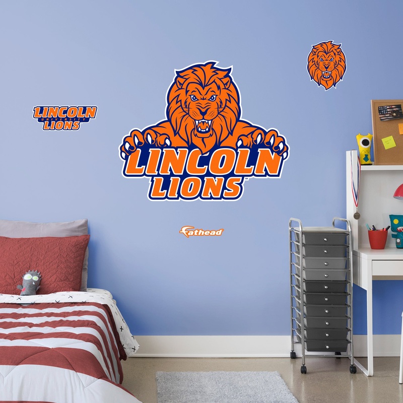 Lincoln University – RealBig Collection – Official NCAA – Lincoln University – Reusable Vinyl Wall Decals