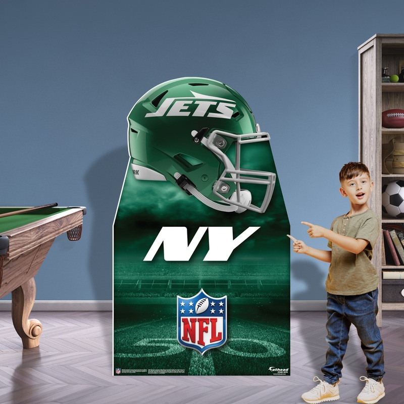 New York Jets Helmet – Life-Size Stand Out – Official NFL – Foam Core Cutout