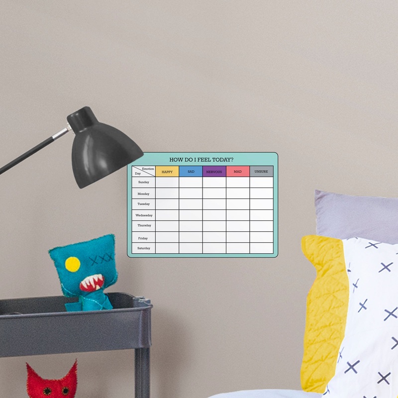 Feeling Chart Weekly 02  – Removable Wall Decal
