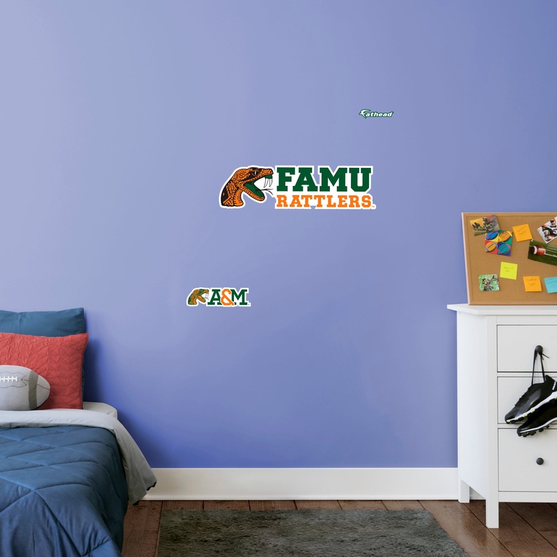 Florida A&M University – RealBig Logo Collection – Official NCAA – Reusable Vinyl Wall Decals
