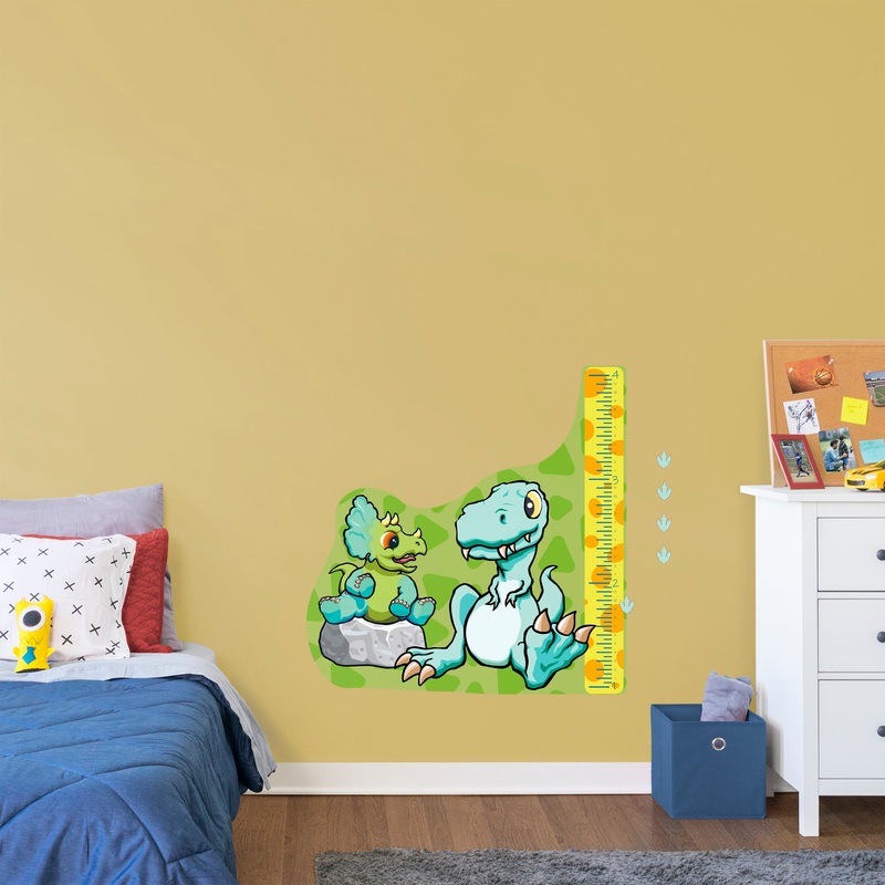 Growth Charts Dinosaurs 03  – Removable Wall Decal