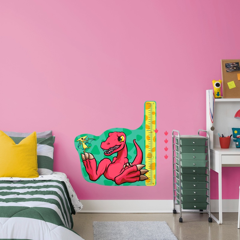 Growth Charts Dinosaurs 06  – Removable Wall Decal
