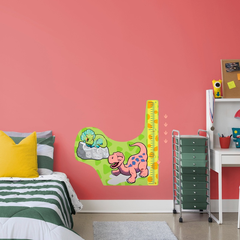 Growth Charts Dinosaurs 07  – Removable Wall Decal