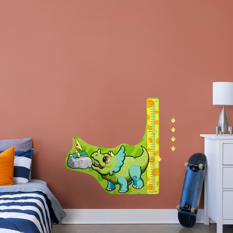 Growth Charts Dinosaurs 09  – Removable Wall Decal