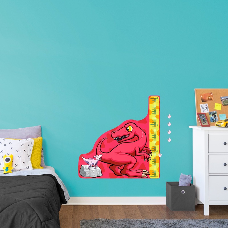 Growth Charts Dinosaurs 10  – Removable Wall Decal