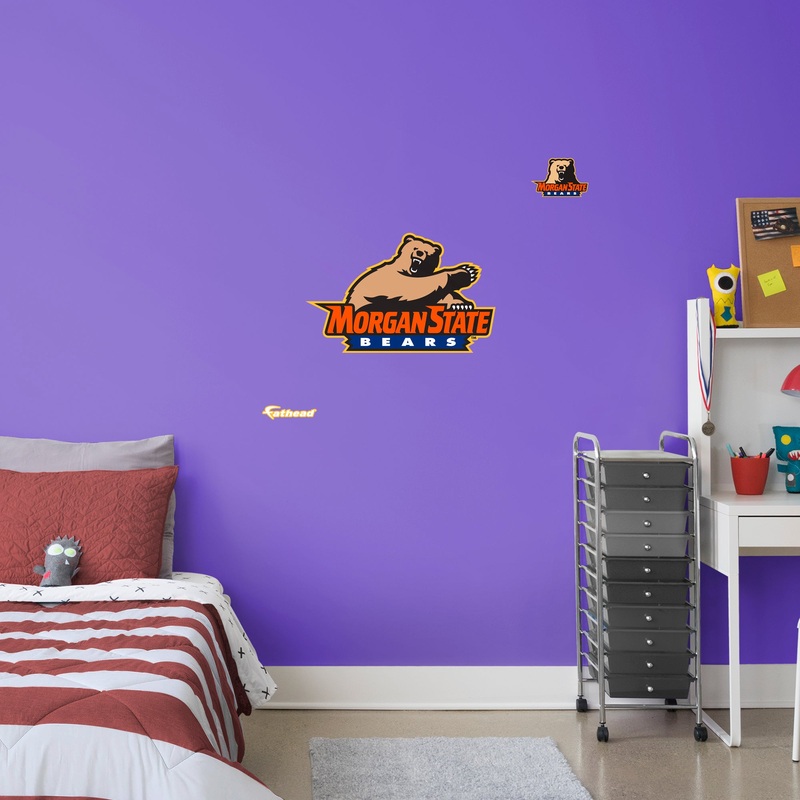 Morgan State University – RealBig Logo Collection – Official NCAA – Reusable Vinyl Wall Decals #2