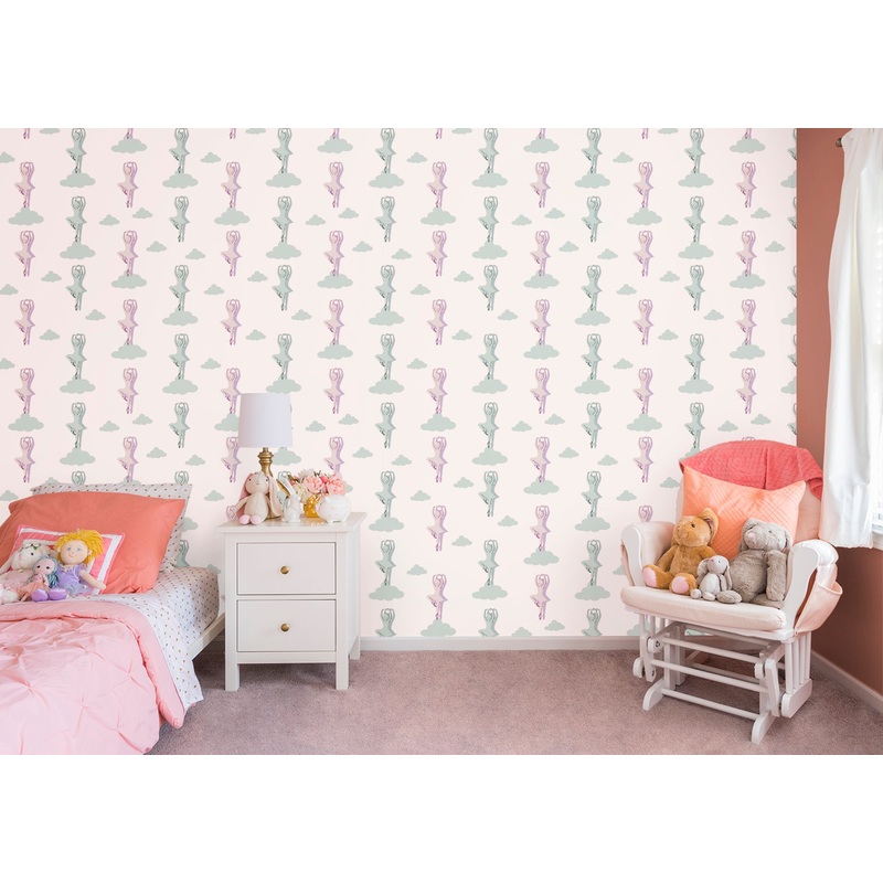 Ballet Cloud  – Peel & Stick Wallpaper