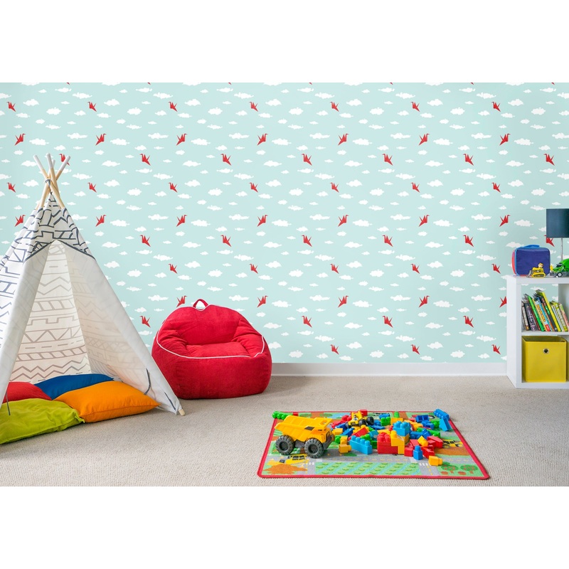 Don’t Be So Cirrus  – Peel & Stick Wallpaper