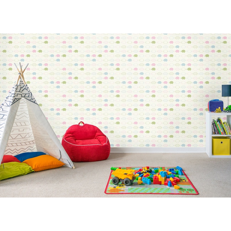 Elephantastic  – Peel & Stick Wallpaper