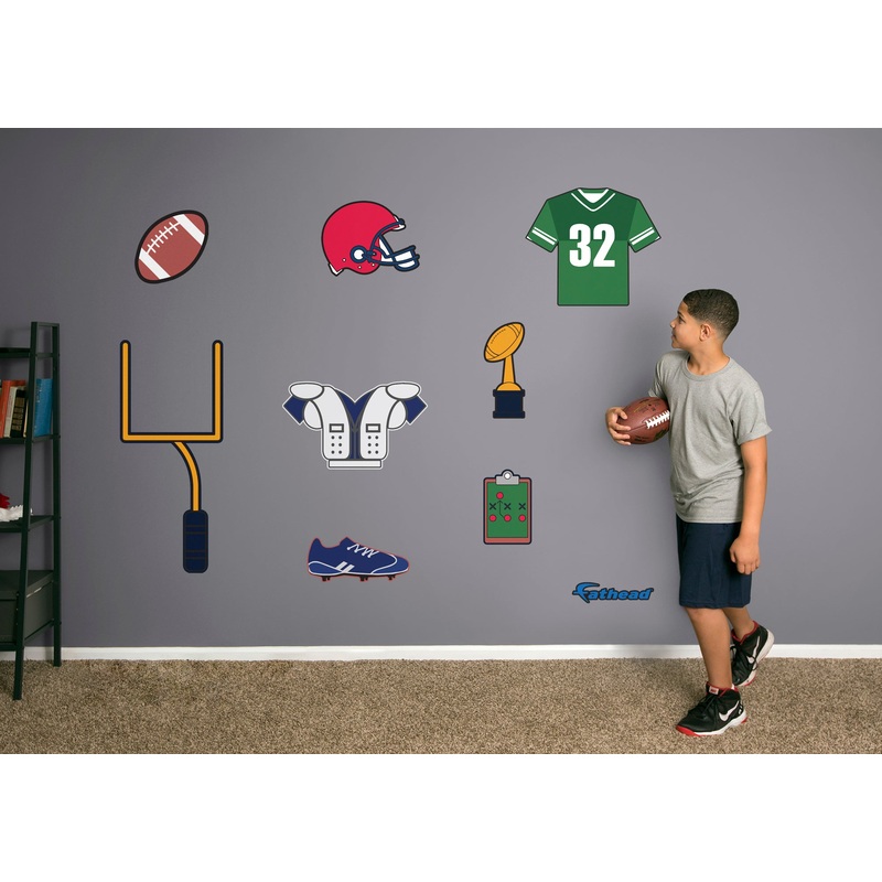 Sports Football Collection  –  Removable Wall Decal
