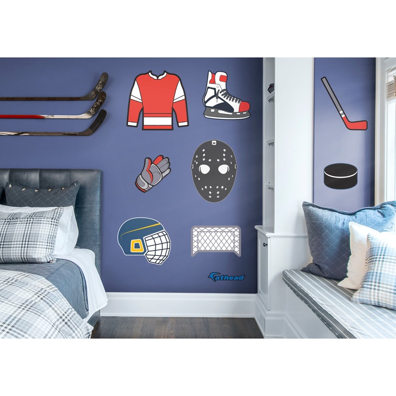 Sports Hockey Collection  –  Removable Wall Decal