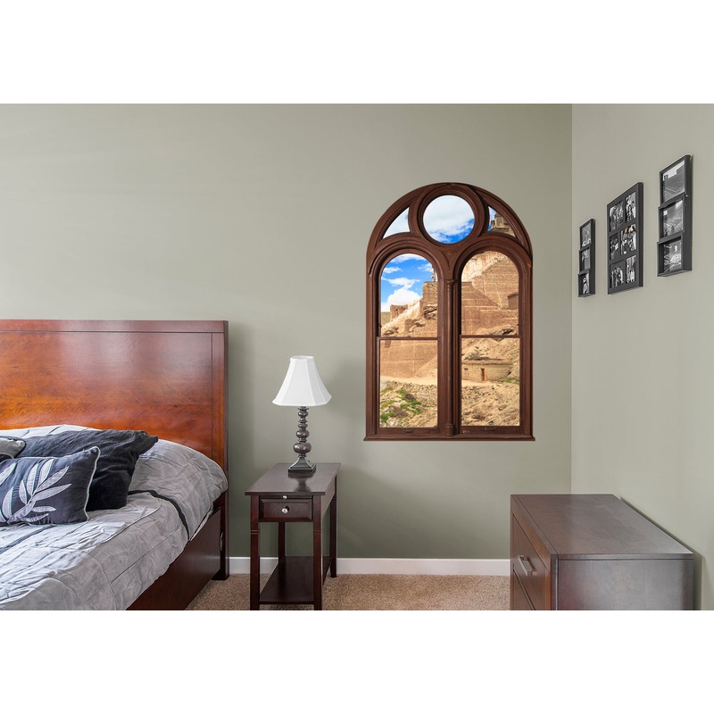 Ancient World: Tibet Details Instant Windows        –   Removable Wall   Adhesive Decal