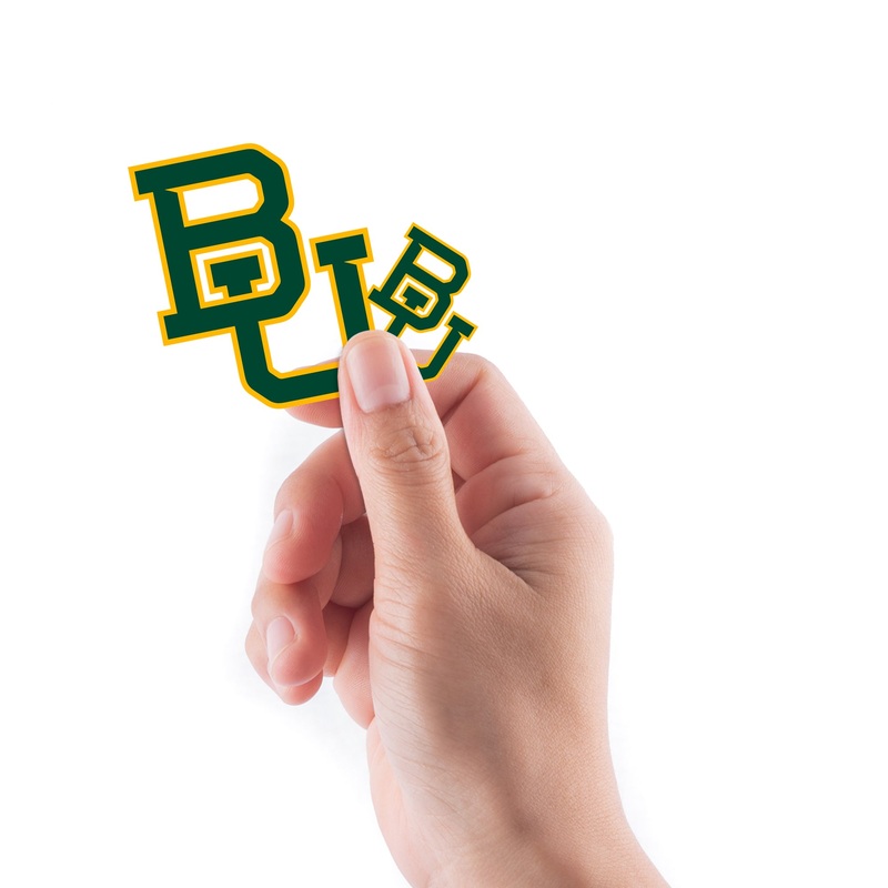 Baylor Bears – 5 Logo Minis (Mixed Sizes) – Official NCAA – Reusable Vinyl Decals