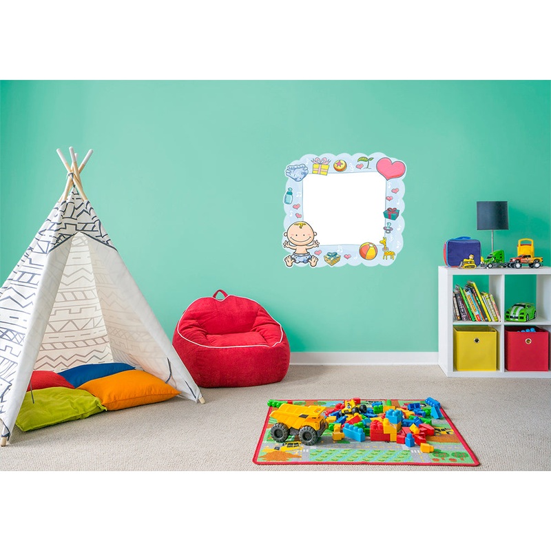 Birthday  Boy Dry Erase            Removable Wall   Adhesive Decal