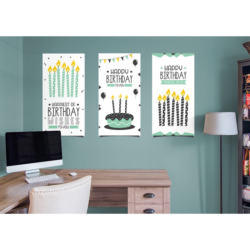 Birthday  Happy Birthday to You Collection            Removable Wall   Adhesive Decal