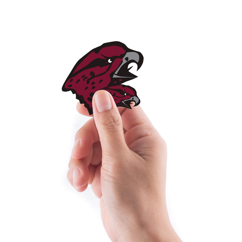 Maryland Eastern Shore Hawks – 5 Logo Minis (Mixed Sizes) – Official NCAA – Reusable Vinyl Decals