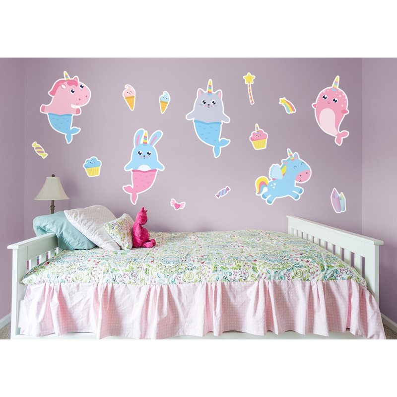 Mythical Creatures Magical Creatures Colletion 1            Removable Wall   Adhesive Decal