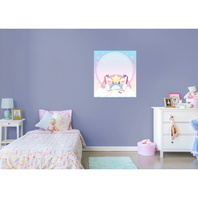 Mythical Creatures Unicorn Dry Erase 2            Removable Wall   Adhesive Decal