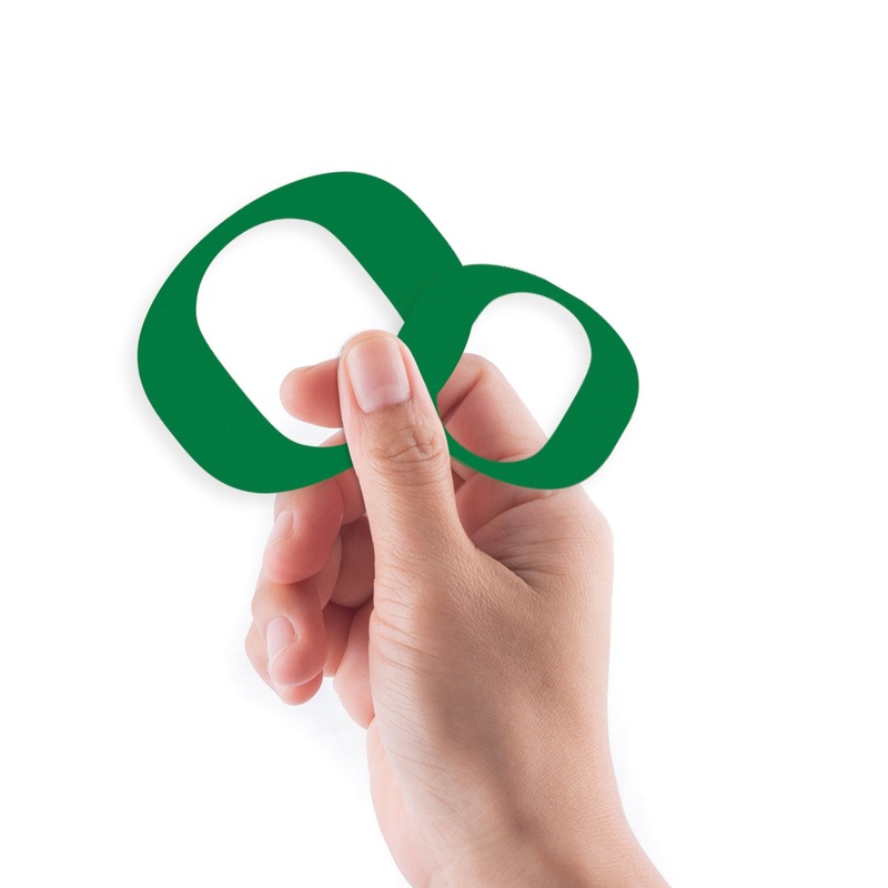 Oregon Ducks – 5 Logo Minis (Mixed Sizes) – Official NCAA – Reusable Vinyl Decals