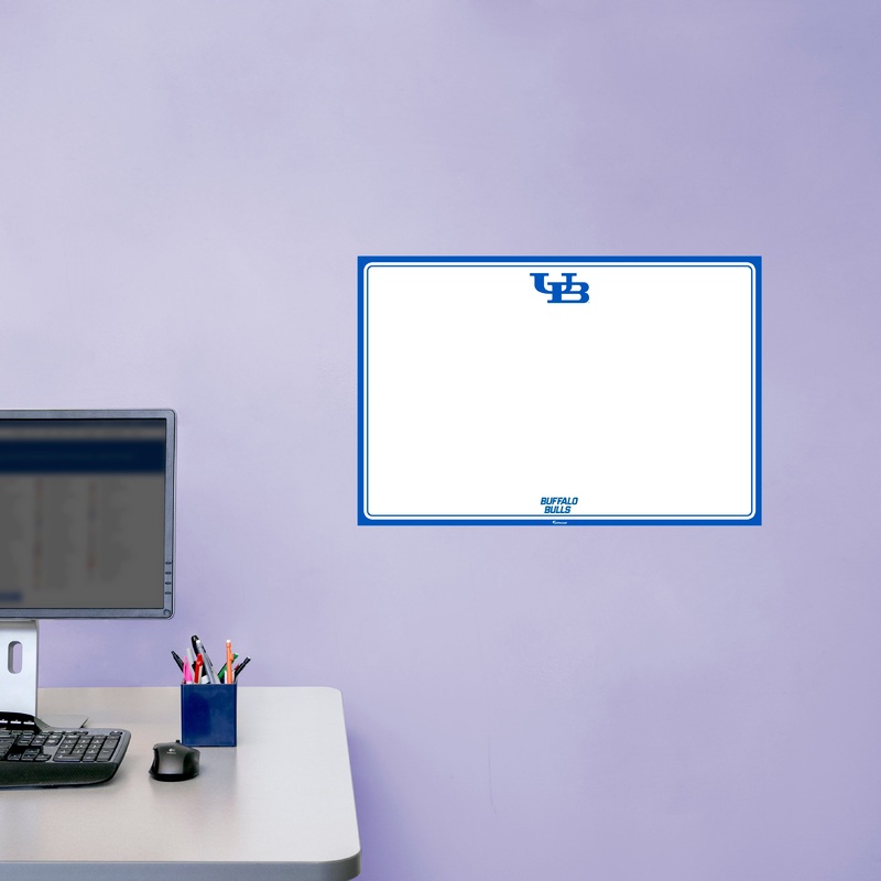 U of Buffalo – Dry Erase – Official NCAA – Reusable Vinyl Wall Decal