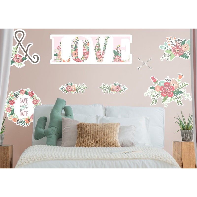 Wedding Collections 8   Removable Wall   Adhesive Decal