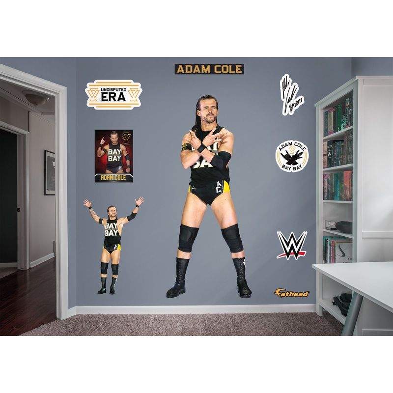 Adam Cole – RealBig Collection – Official WWE – Reusable Vinyl Wall Decals