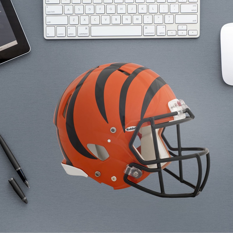 Cincinnati Bengals – RealBig Helmet Collection – Official NFL – Reusable Vinyl Wall Decals #1
